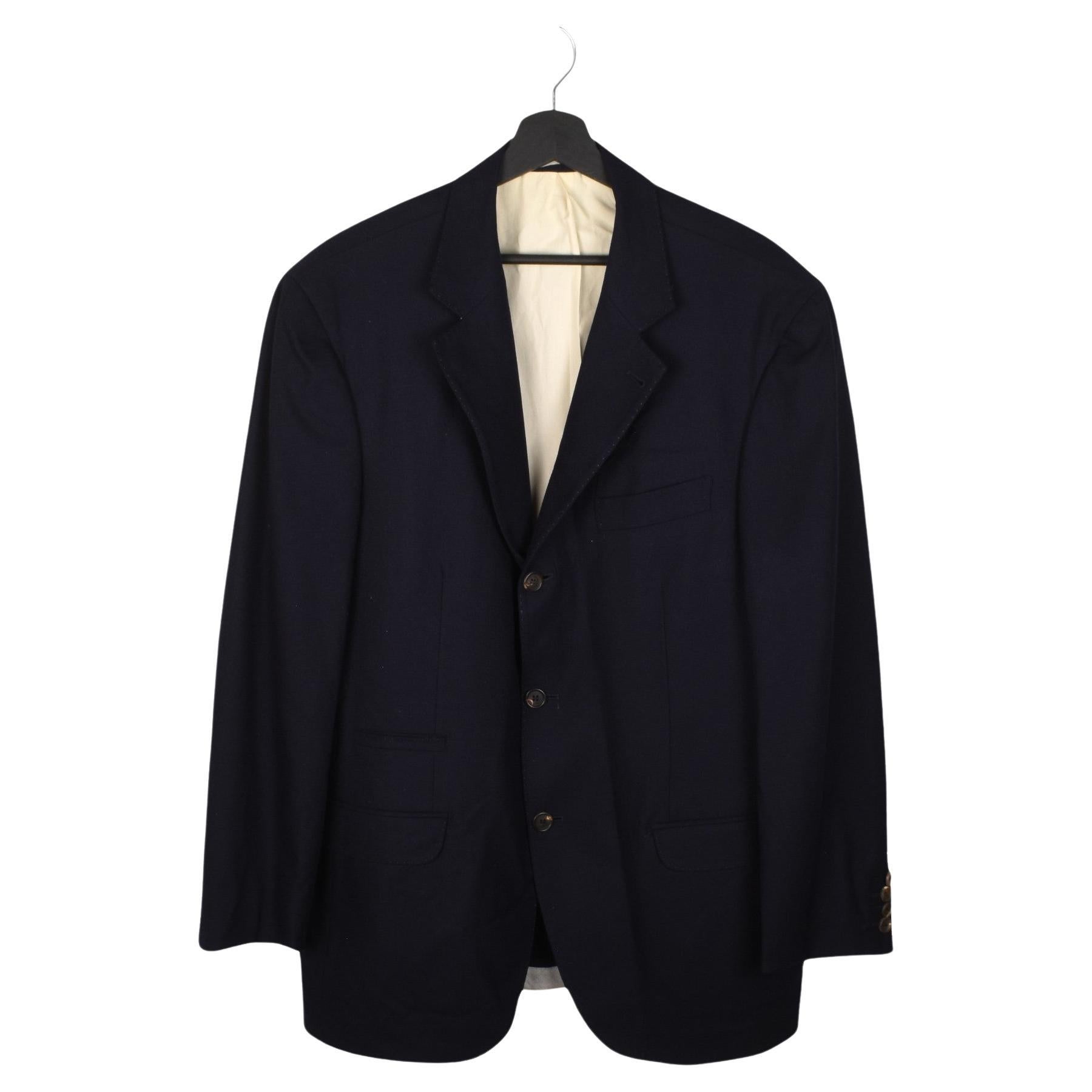 Brunello Cucinelli Men Blazer Jacket Pure Cashmere Size IT54/L, S1362