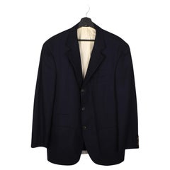Brunello Cucinelli Men Blazer Jacket Pure Cashmere Size IT54/L, S1362