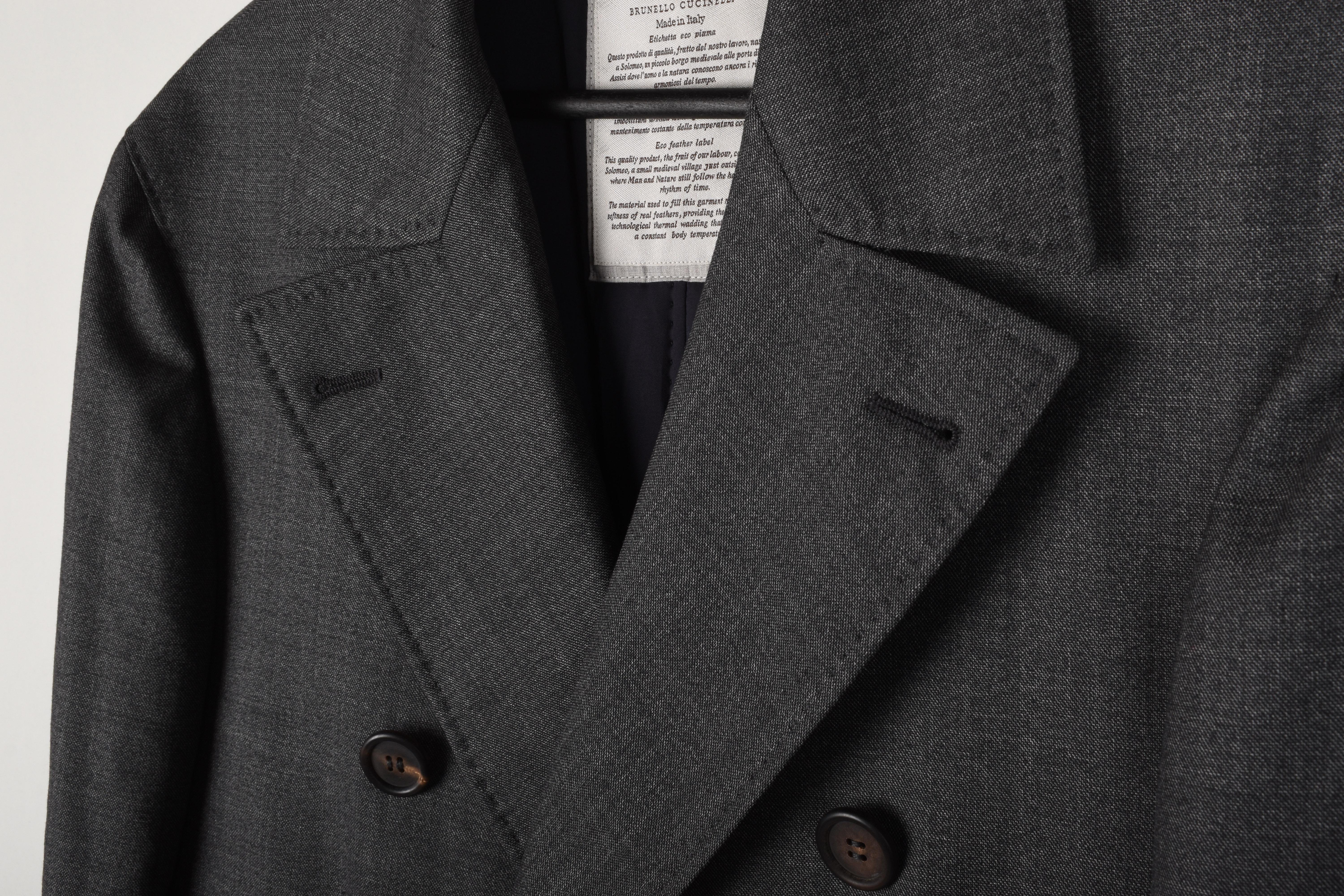 Brunello Cucinelli Abrigo Hombre Abrigo Casual Talla IT48-M/L, S1408 en venta 2