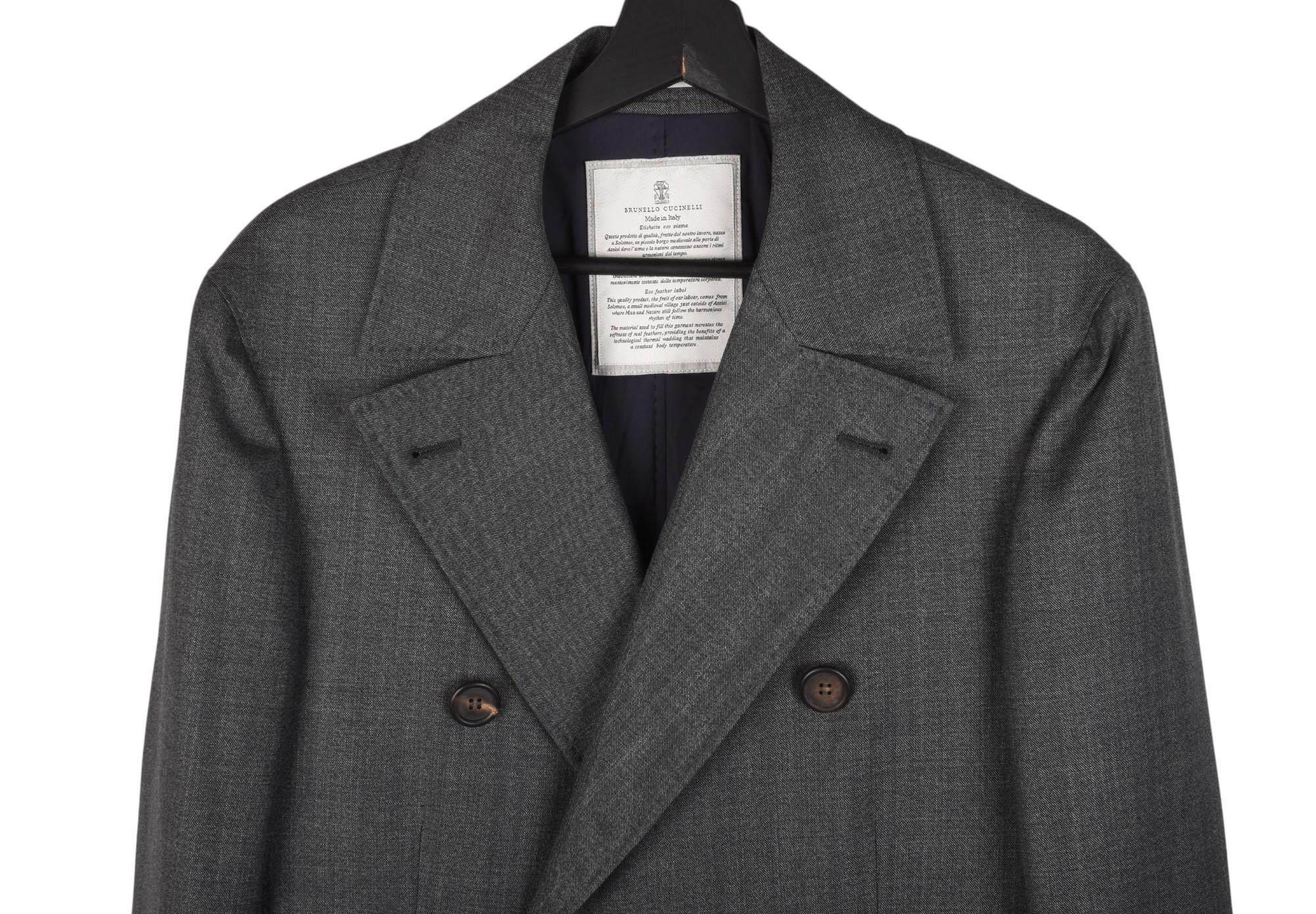 Brunello Cucinelli Abrigo Hombre Abrigo Casual Talla IT48-M/L, S1408 en venta 3