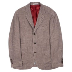 Brunello Cucinelli Men Jacket Cashmere Blend Blazer Size ITA50/L, S1219