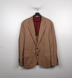 Brunello Cucinelli Men Jacket Casual Blazer Size 54/XL, S1607