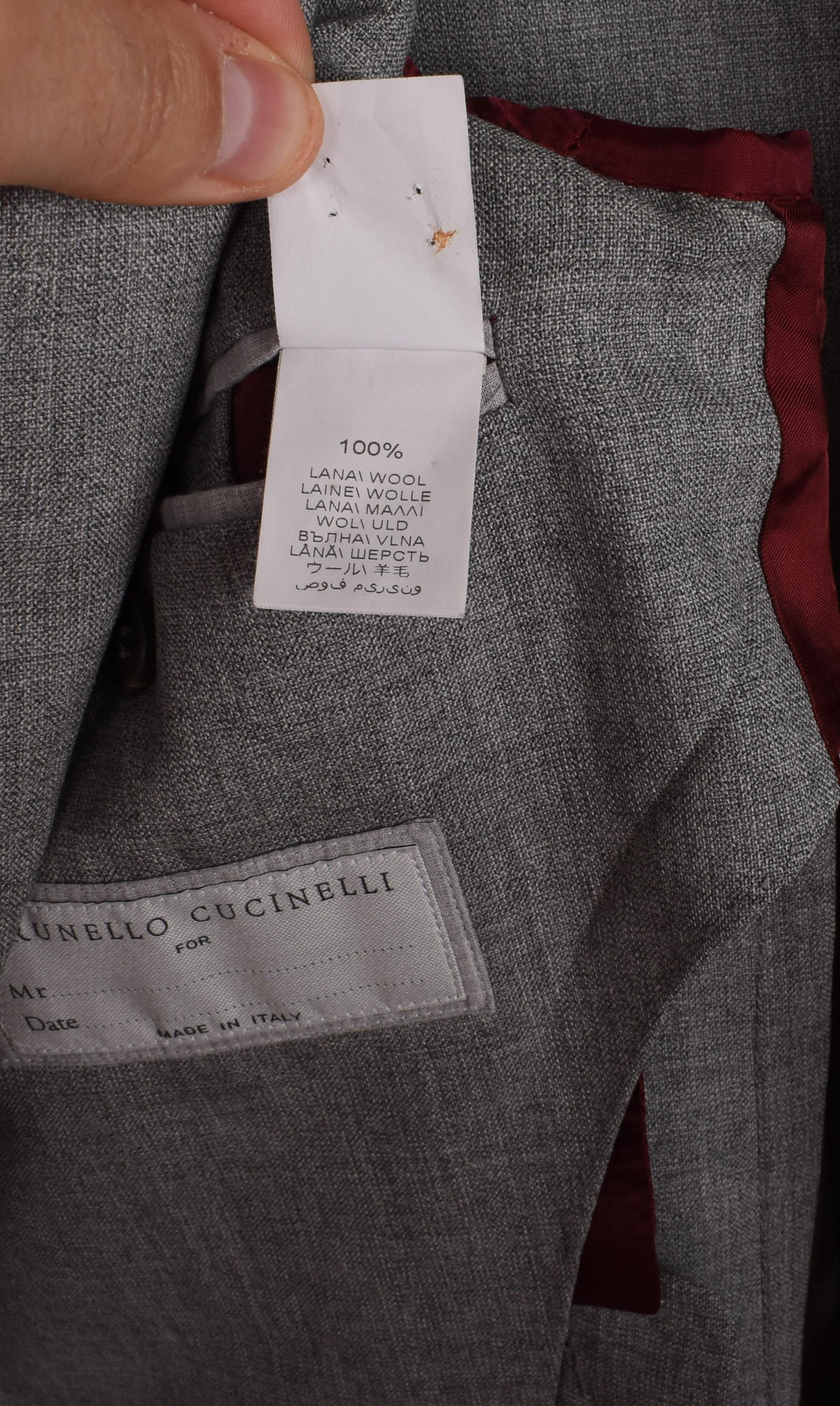 De los hombres Brunello Cucinelli Hombre Chaqueta Blazer Light talla 52/L, S1530 en venta
