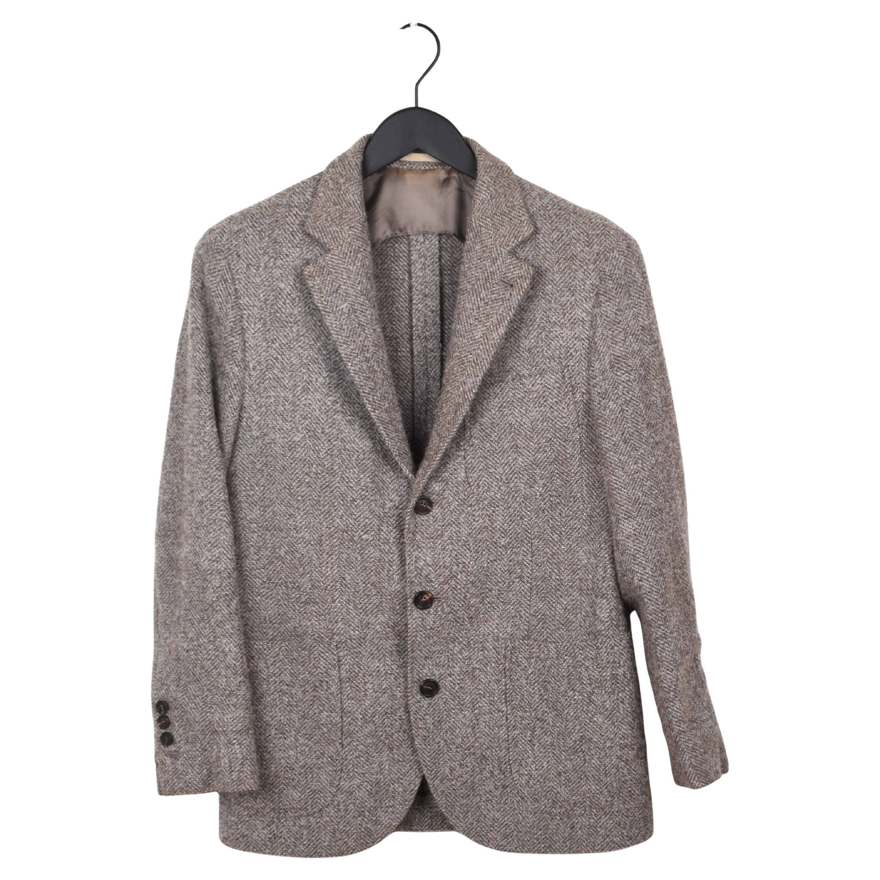 Brunello Cucinelli Men Jacket Light Tweed Size IT46-S/M, S1655 For Sale