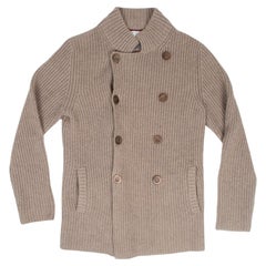 Brunello Cucinelli Men Sweater Pure Cashmere Cardigan Size ITA48/Medium, S643