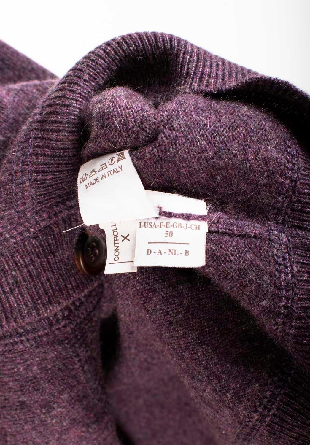 Chaleco Brunello Cucinelli Hombre Cárdigan de cachemira Talla IT50-M/L, S1361 en venta 2