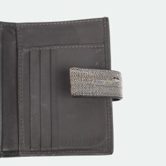 Brunello Cucinelli Men Walle leather bi-fold, Medium