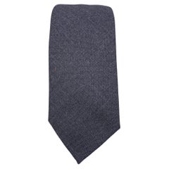BRUNELLO CUCINELLI Marineblaue Lana-Wollkrawatte