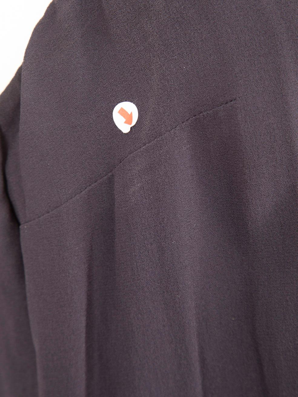 Brunello Cucinelli Tuta in seta blu taglia L. in vendita 3