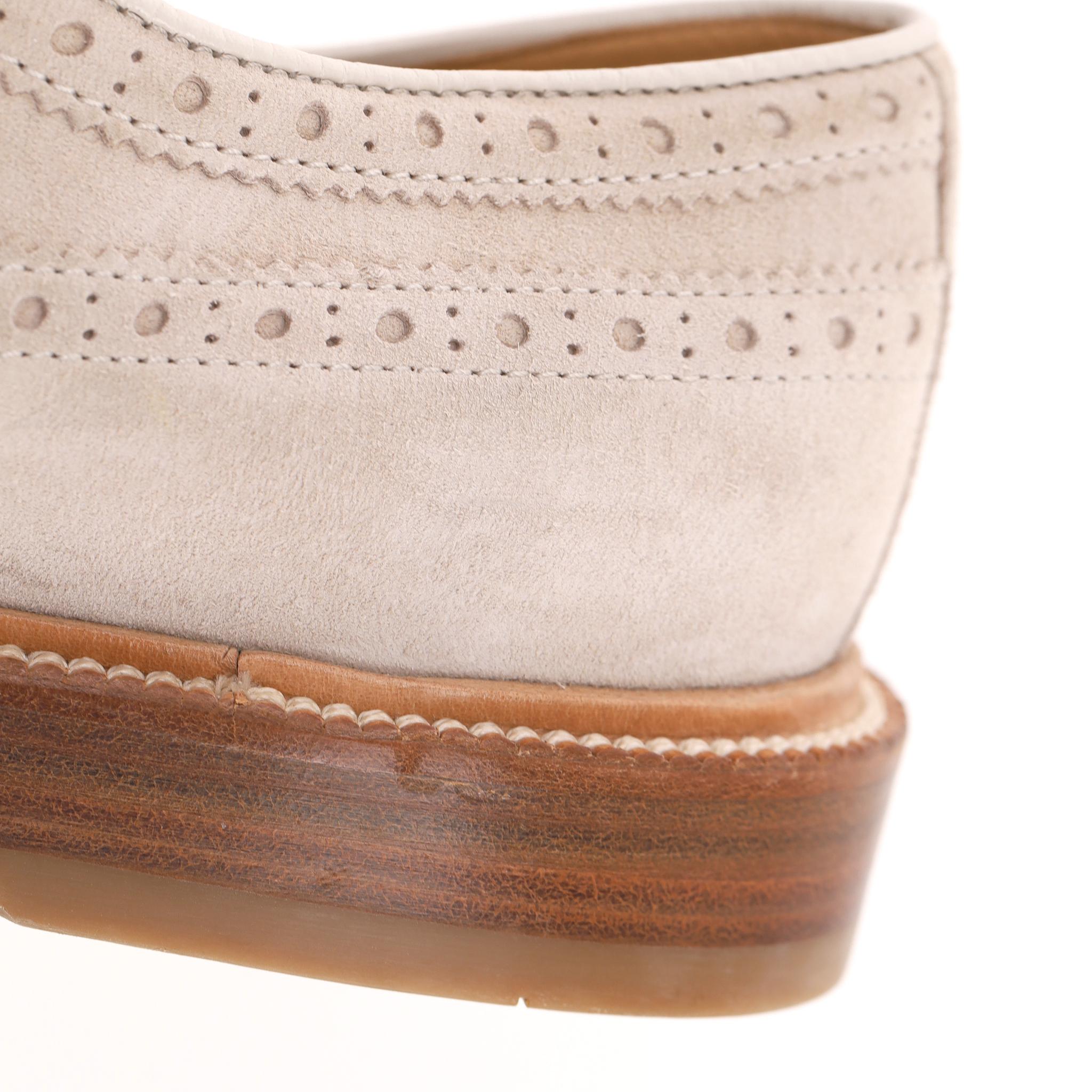 Zapatos Derby Brunello Cucinelli de ante perforado en venta 5