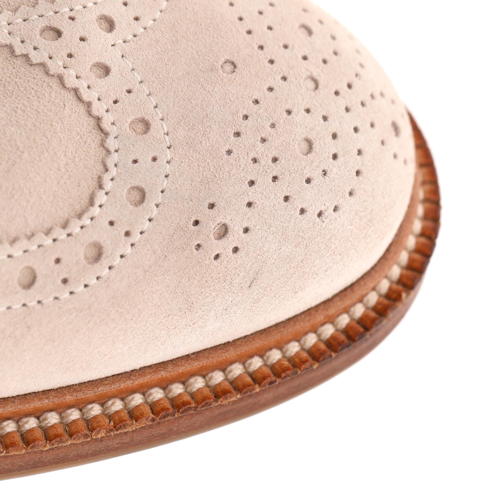 Zapatos Derby Brunello Cucinelli de ante perforado en venta 7