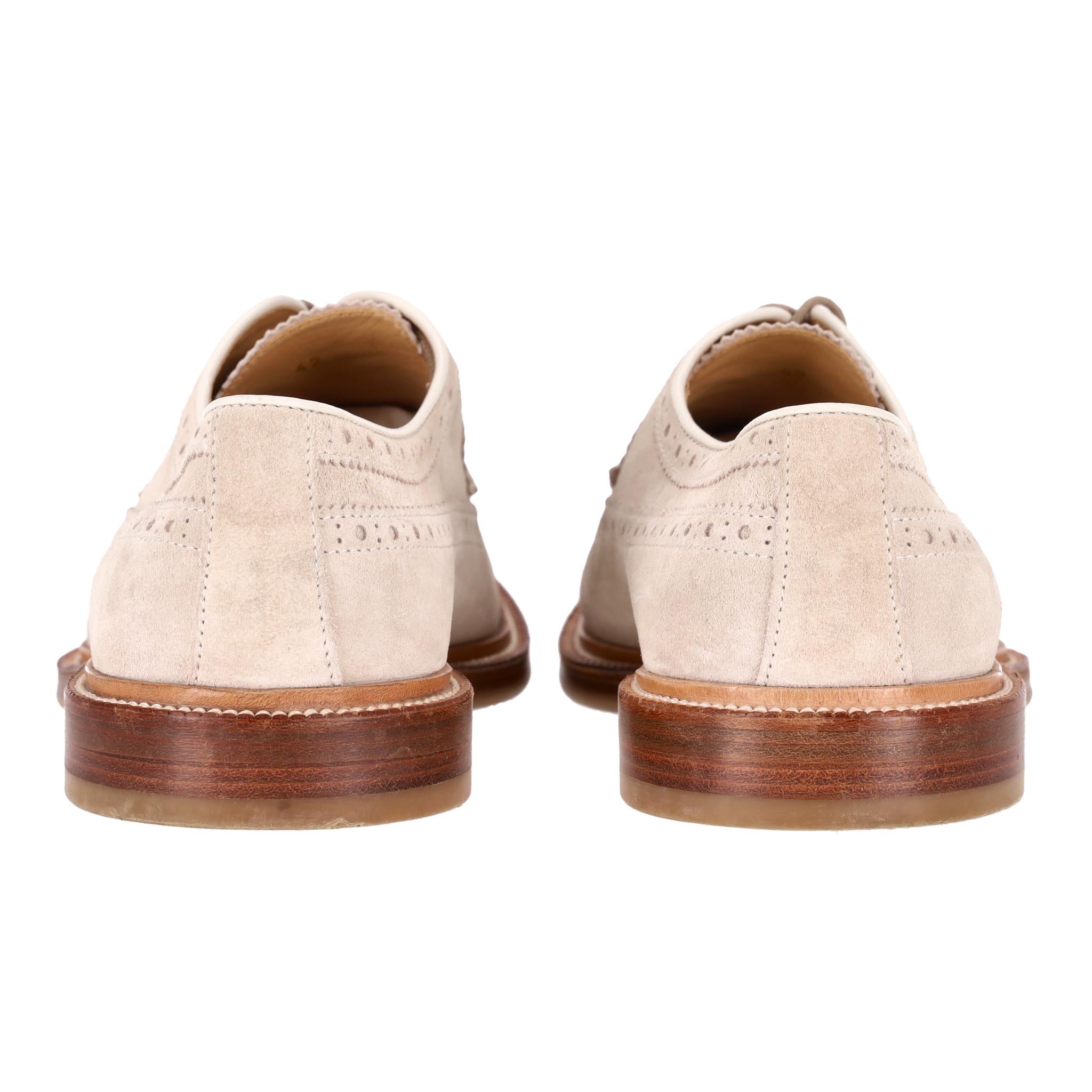 Zapatos Derby Brunello Cucinelli de ante perforado en Bueno estado para la venta en London, GB