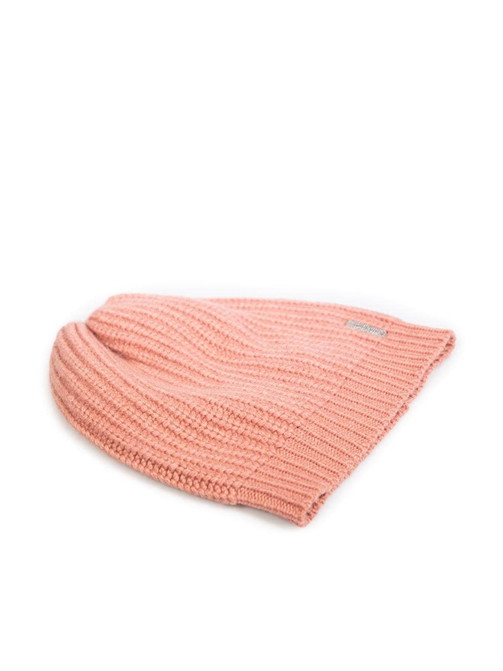 CONDITION is Very good. Hardly any visible wear to the beanie is evident on this used Brunello Cucinelli designer resale item.
  
  
  
  Details
  
  
  Pink
  
  Cashmere
  
  Beanie
  
  Knitted
  
  Stretchy
  
  Beaded detail
  
  
  
  
  
 