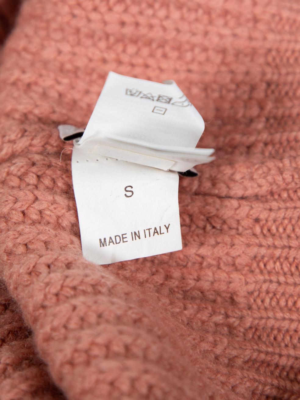 Brunello Cucinelli Pink Cashmere Knit Beanie 3
