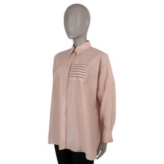 BRUNELLO CUCINELLI pink cotton 2020 MONILI OVERSIZED Shirt S