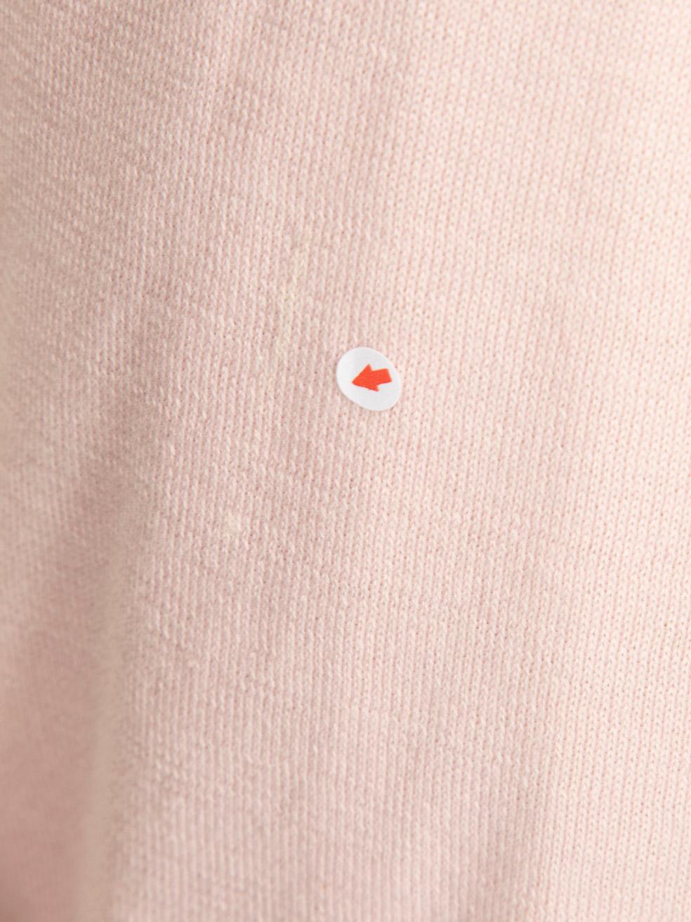 Brunello Cucinelli Pink Short Sleeve Cardigan Size S For Sale 1