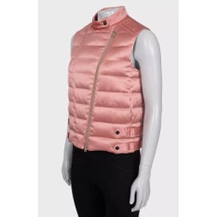 Brunello Cucinelli Pink Silk Vest - Size S (IT 40)