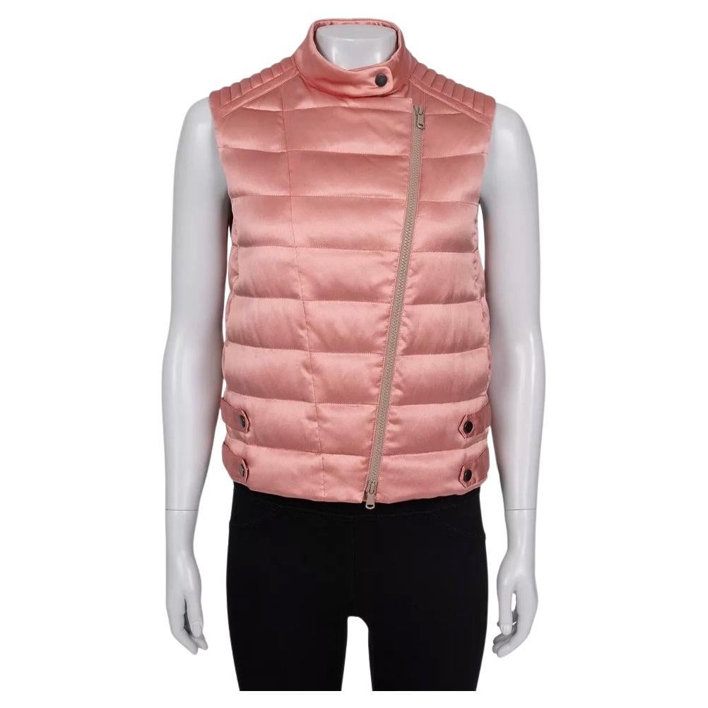 Brunello Cucinelli Pink Silk Vest - Size S (IT 40)