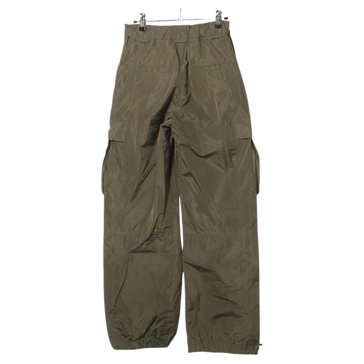 Brunello Cucinelli Pantalón Cargo Poliéster Caqui en venta