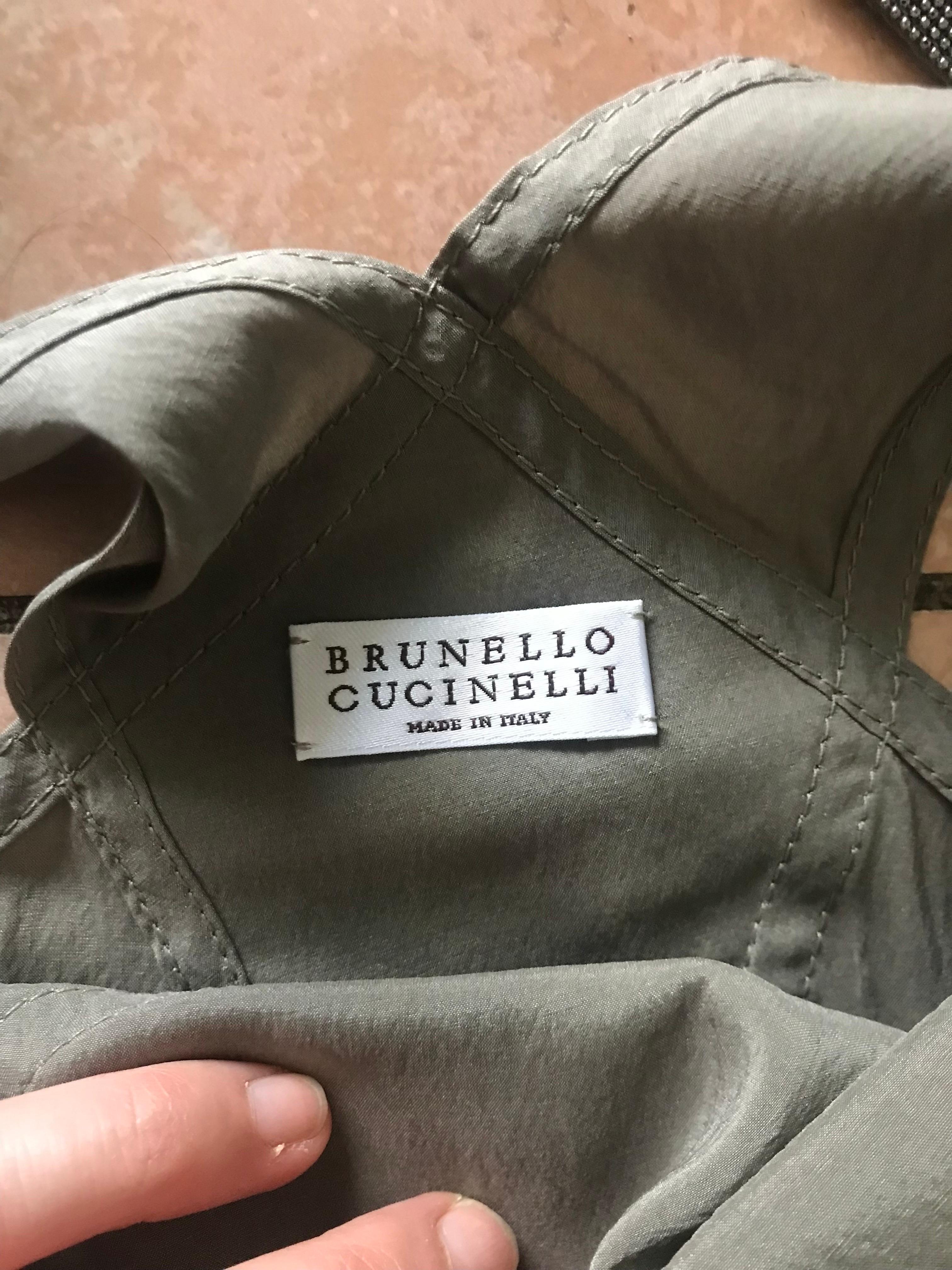Brunello Cucinelli - Combinaison en soie en vente 3