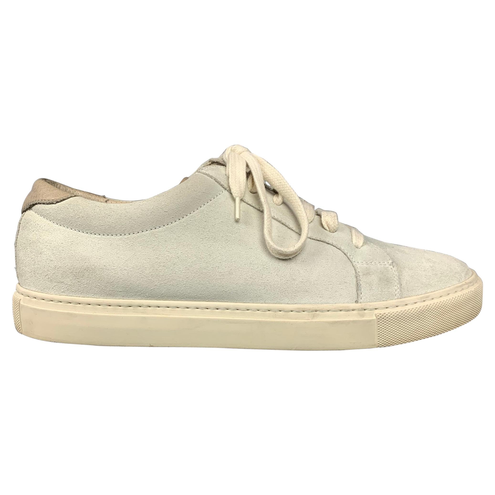 Brunello Cucinelli Classic Sneaker White Calf at