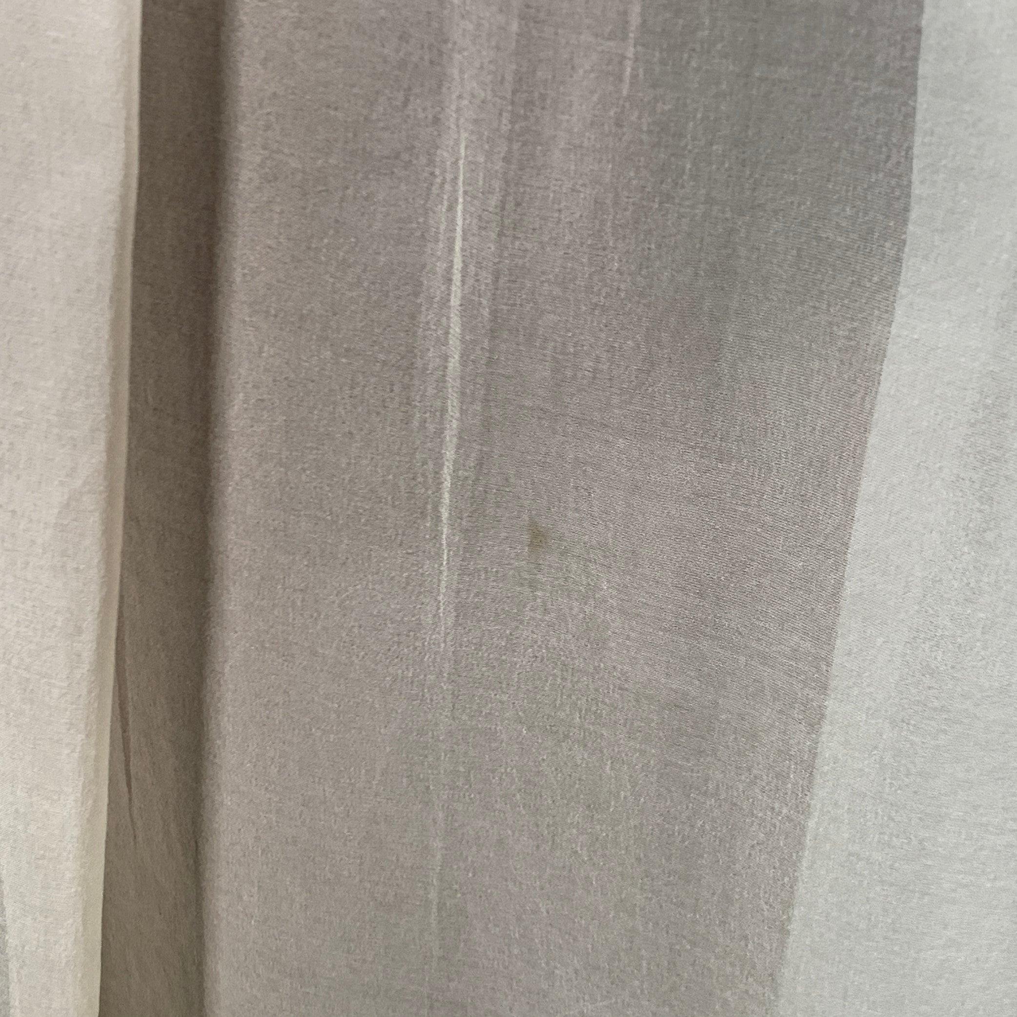 Brunello Cucinelli Taglia 8 Beige Taupe Gonna lunga asimmetrica a pieghe in seta, alta e bassa In condizioni buone in vendita a San Francisco, CA
