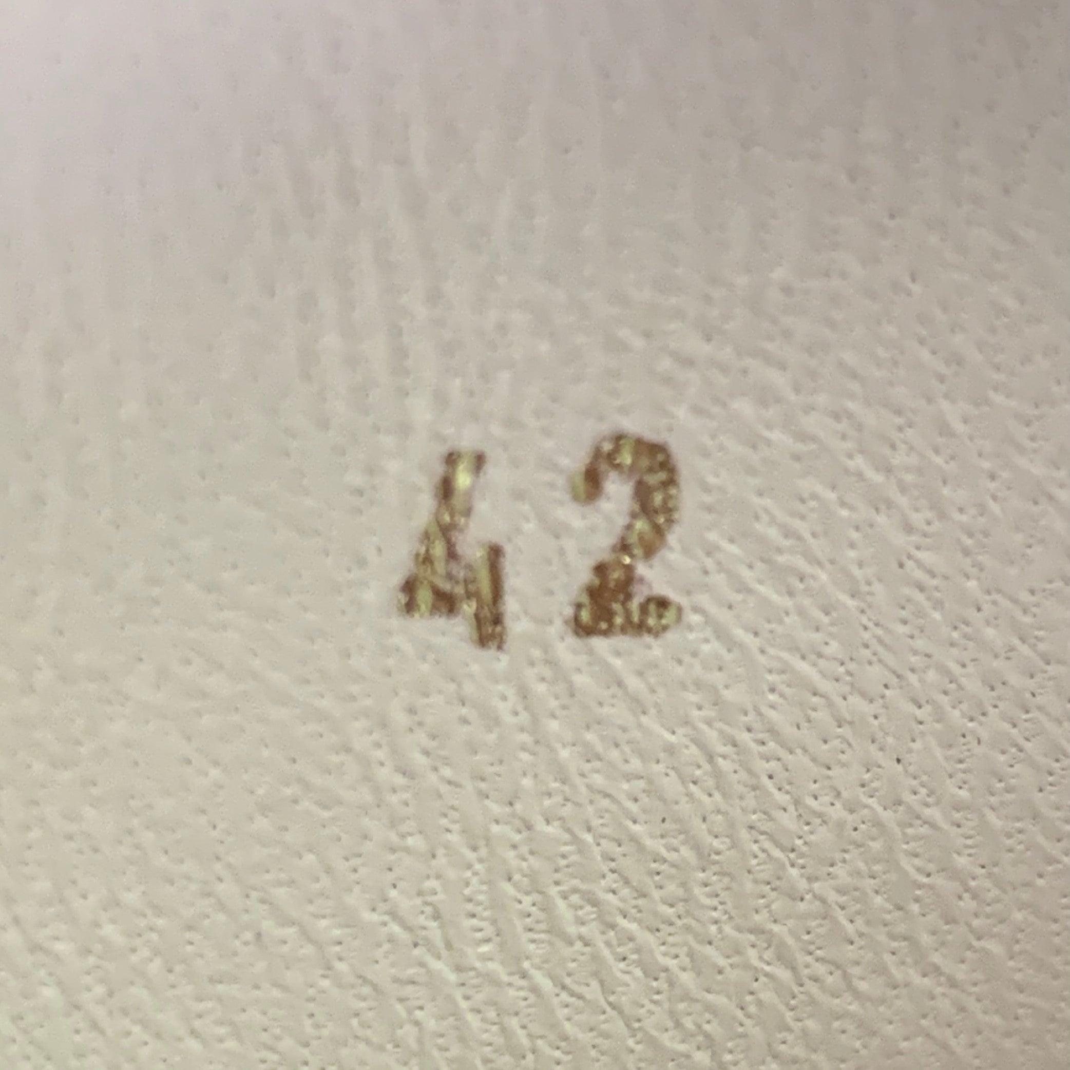 BRUNELLO CUCINELLI Größe 9 Off White Grau Leder Low Top Sneakers im Angebot 4
