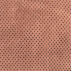 BRUNELLO CUCINELLI Size L Brown Perforated Suede Bomber Jacket