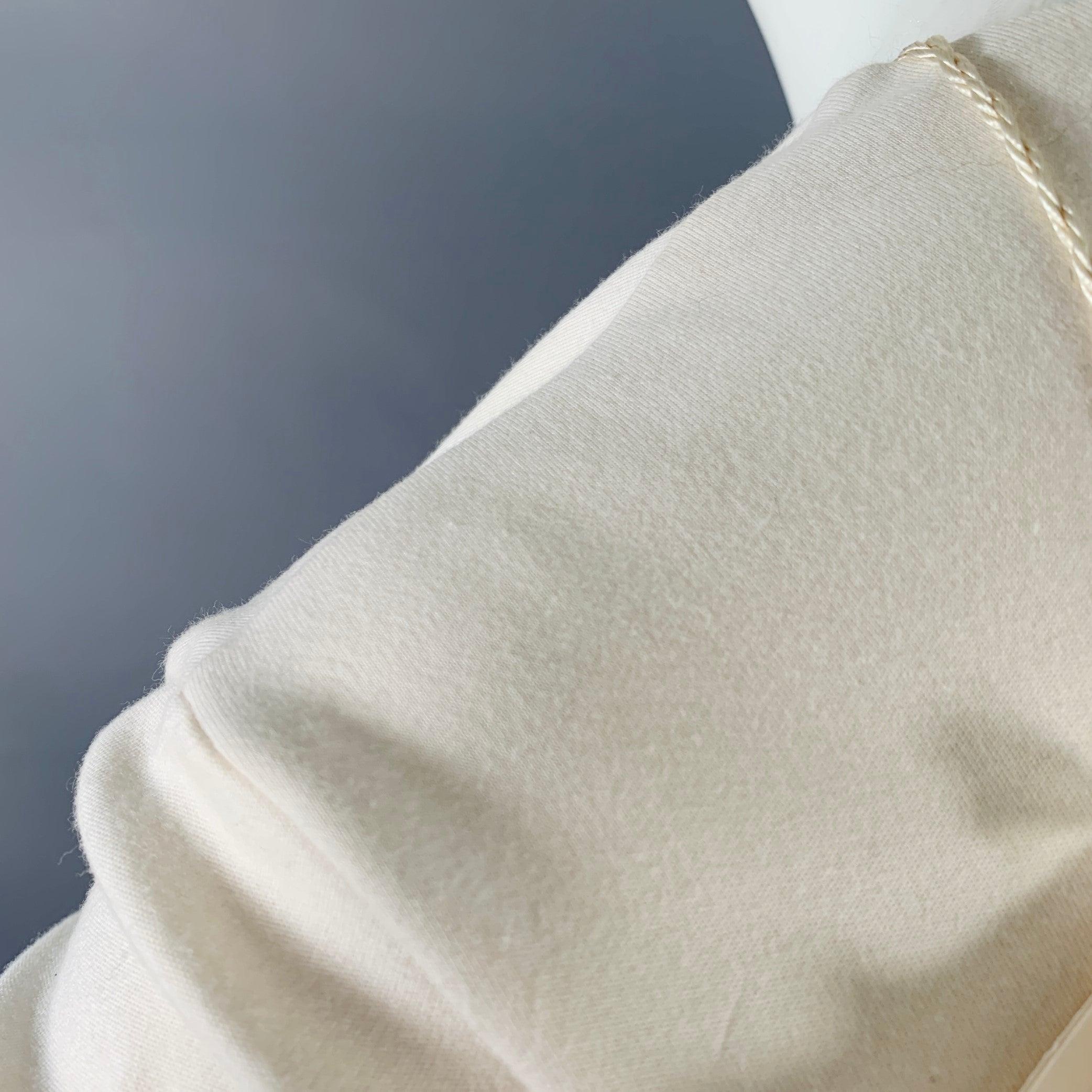 BRUNELLO CUCINELLI Größe M Creme Baumwollmischung Kurzarm Schößchen Casual Top im Angebot 2