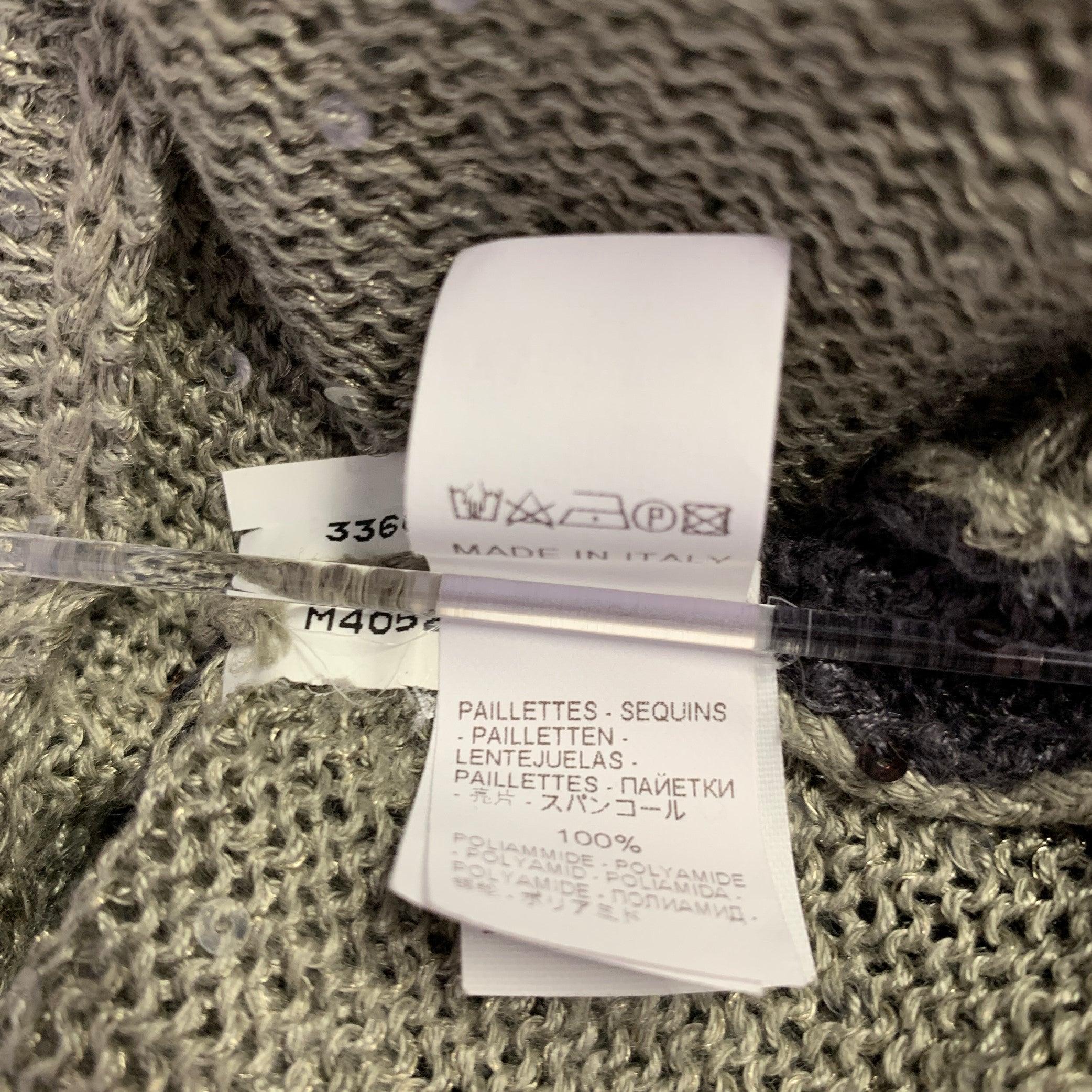 BRUNELLO CUCINELLI Größe S Grün Sage Leinenmischung stricken ärmelloses lässiges Top im Angebot 4