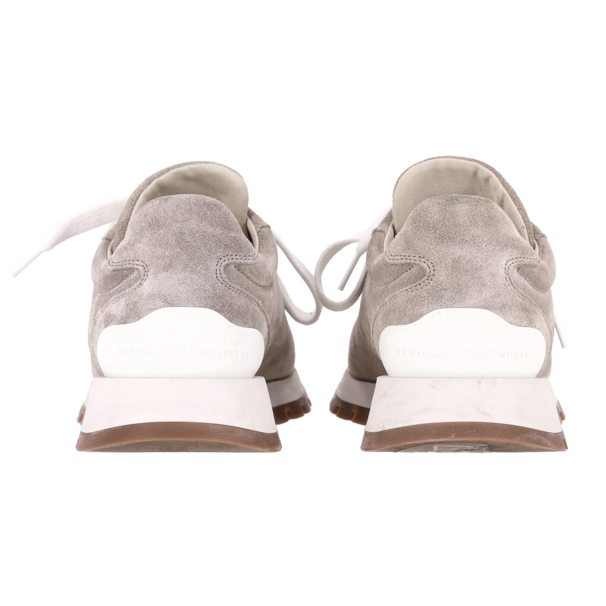 Women's Brunello Cucinelli Suede Runner Sneakers