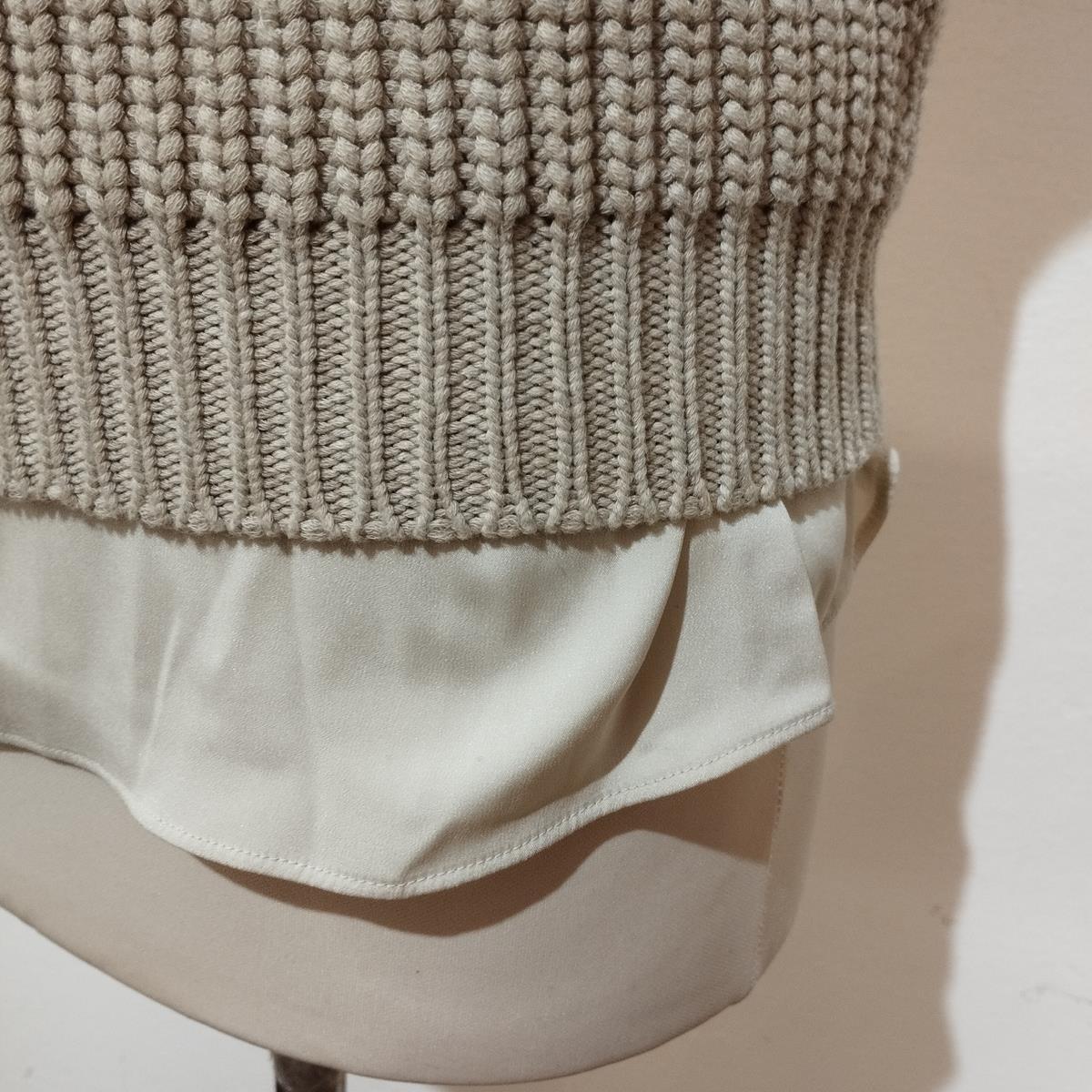 Brunello Cucinelli Sweater + Top Size M For Sale 1