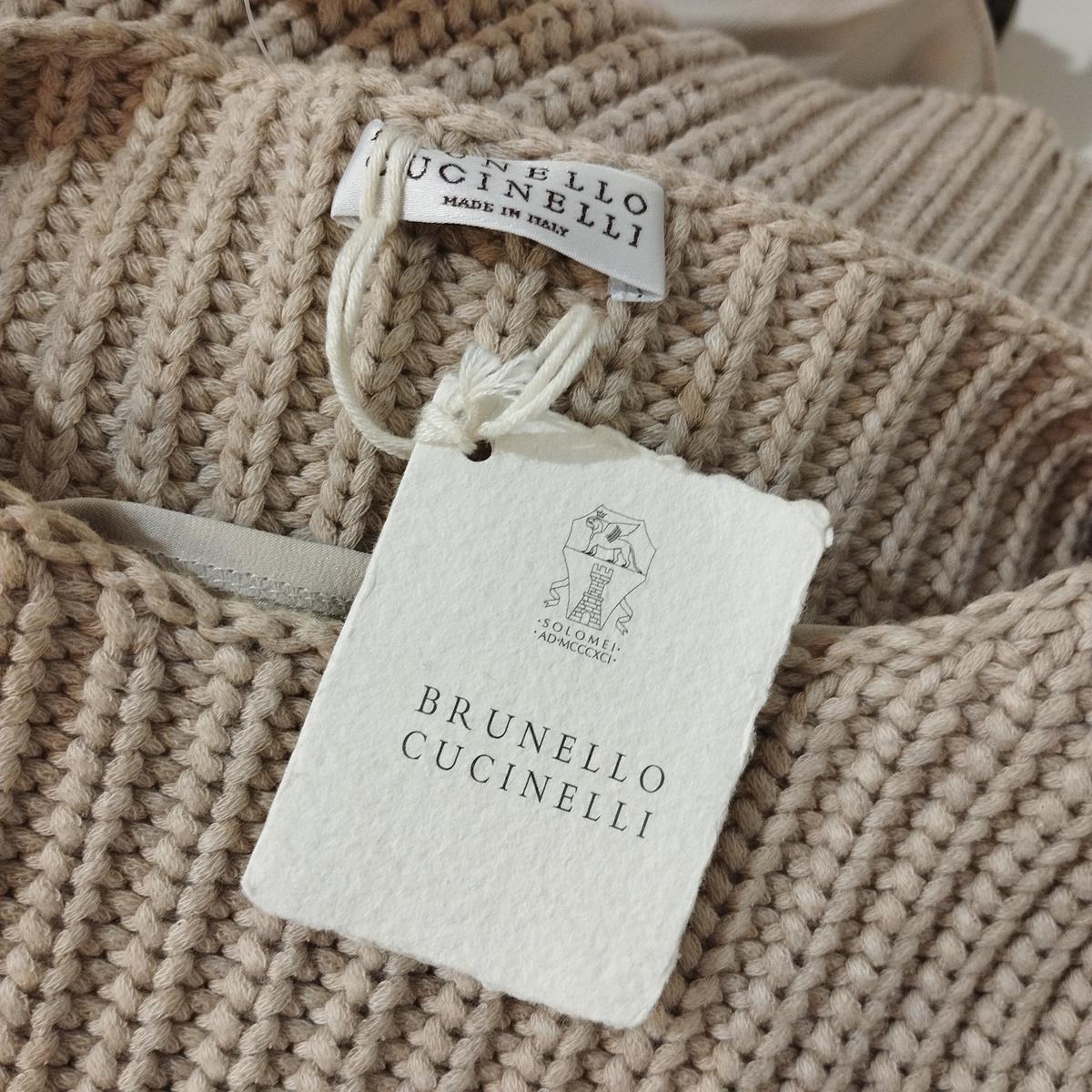Brunello Cucinelli Sweater + Top Size M For Sale 2