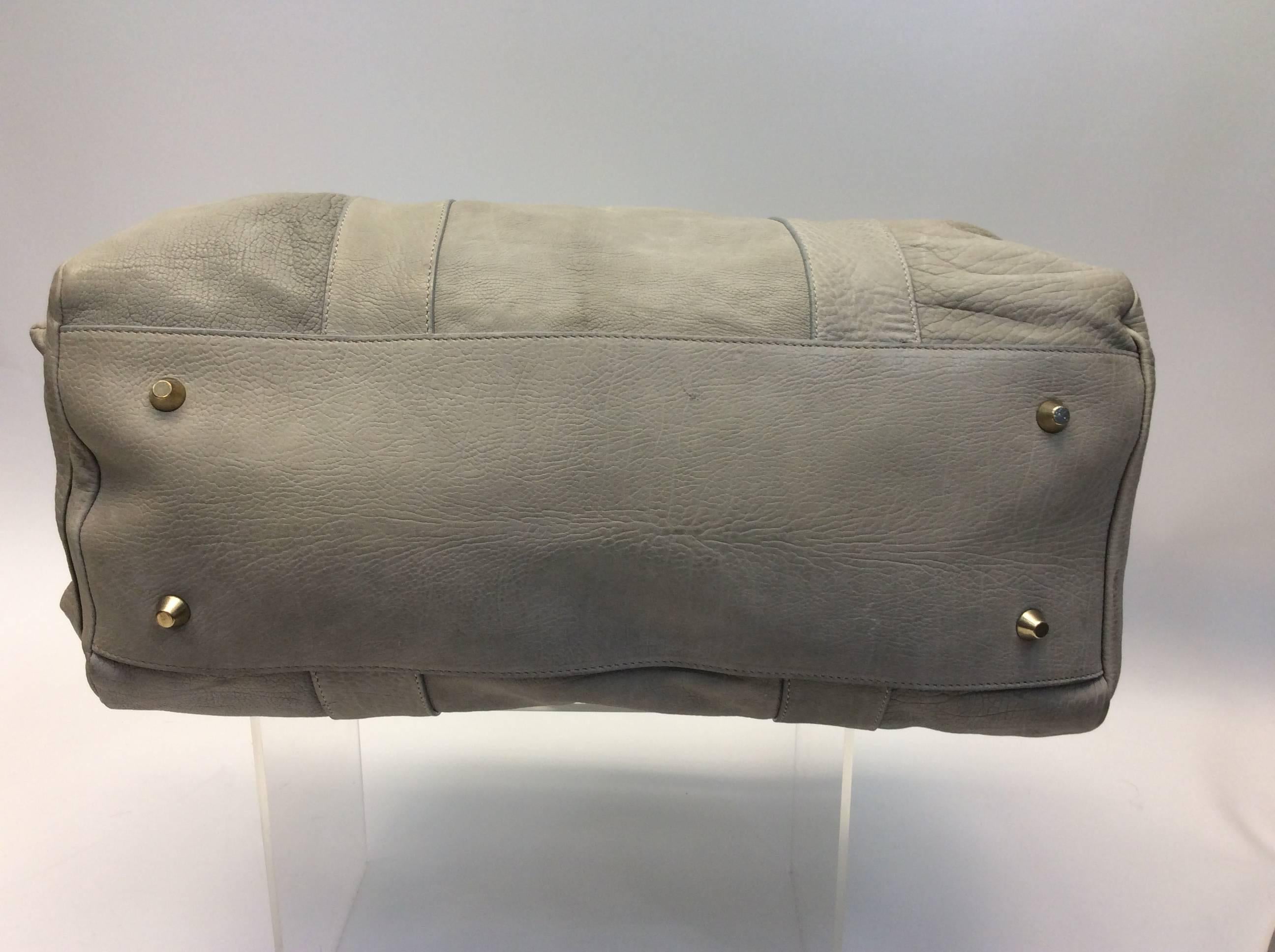 Women's Brunello Cucinelli Taupe Leather Bag For Sale