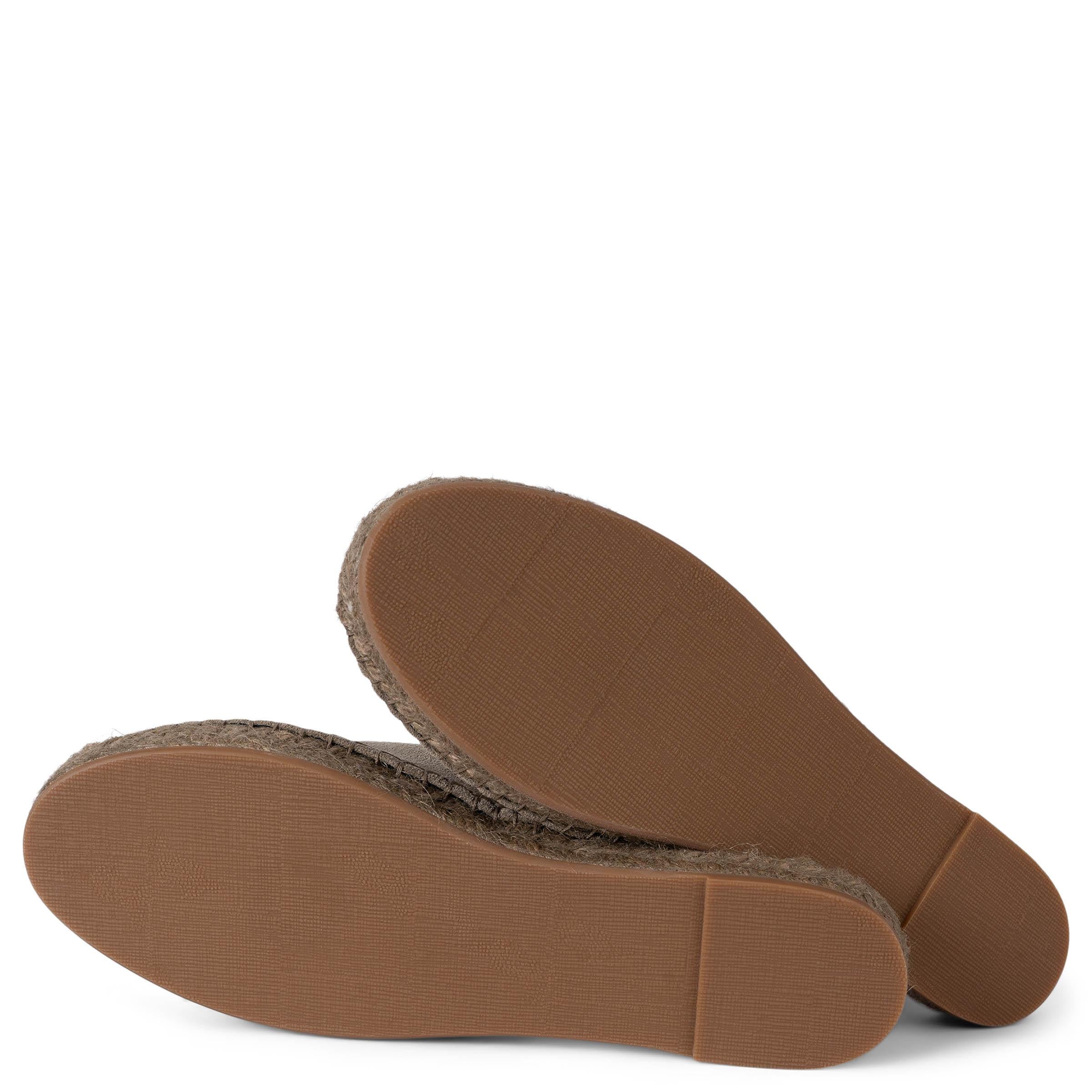 BRUNELLO CUCINELLI daim 2023 WEB TRIM SLINGBACK ESPADRILLE Chaussures 38 en vente 3