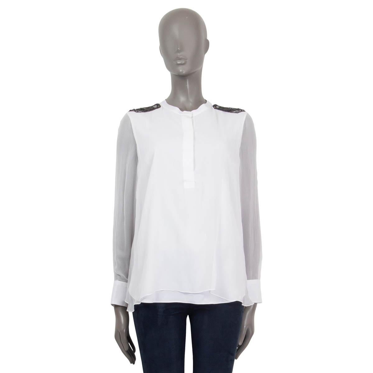 organza white shirt
