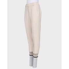 Pantaloni affusolati Brunello Cucinelli White - Taglia 42 M. I.