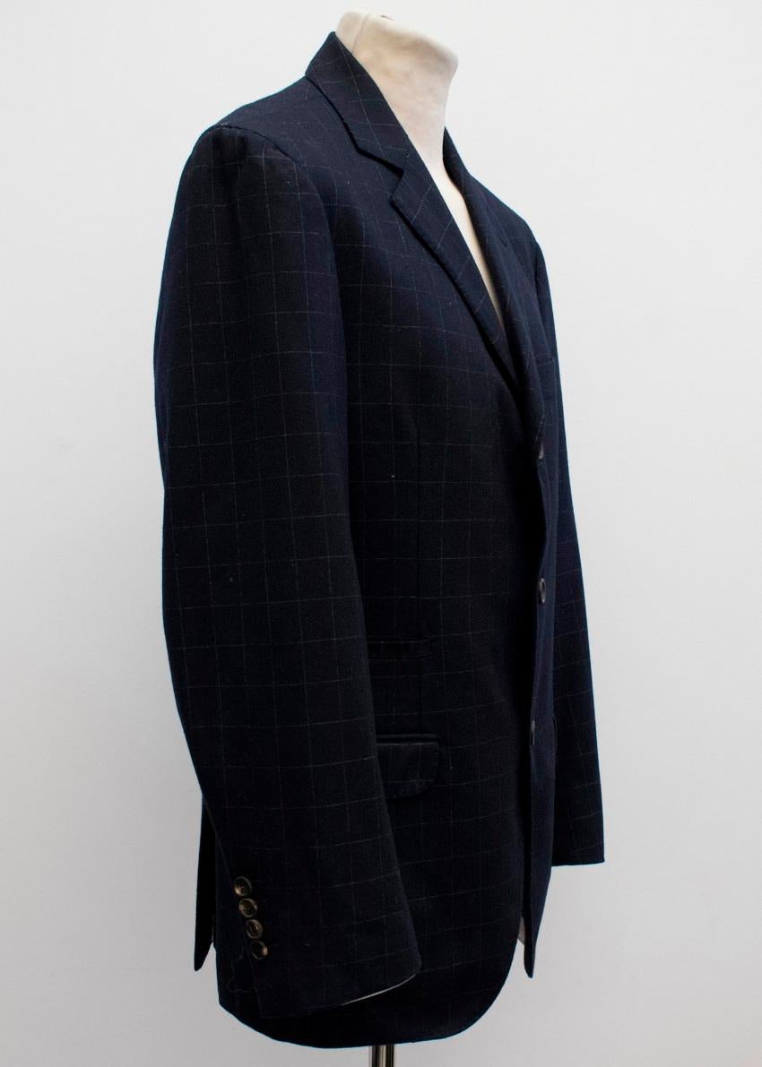 Black Brunello Cucinelli Wool & Cashmere Blend Blazer M