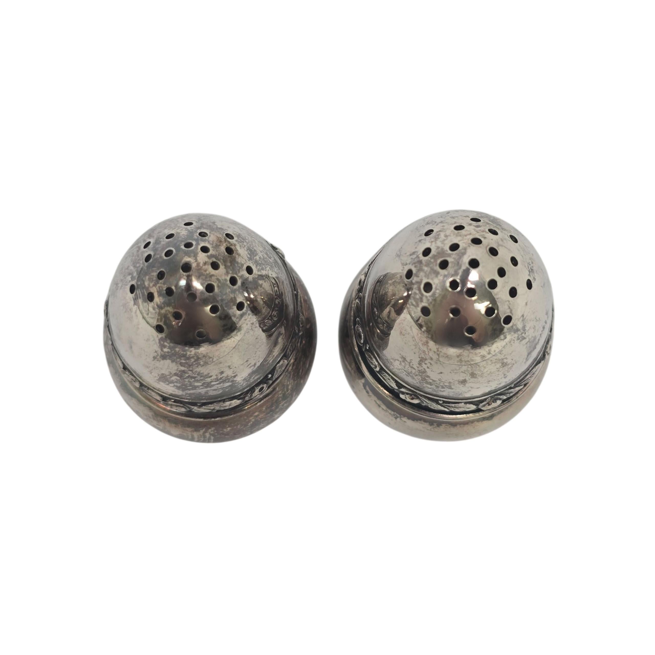 Bruno Alexander Nylund Finland 830 Silver Salt and Pepper Shakers #23987 in vendita 1