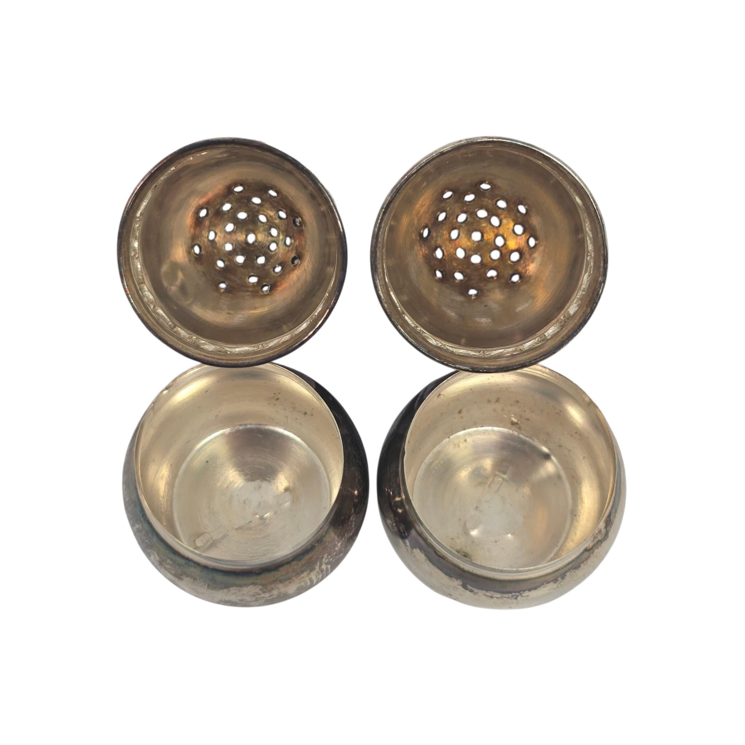 Bruno Alexander Nylund Finland 830 Silver Salt and Pepper Shakers #23987 in vendita 2
