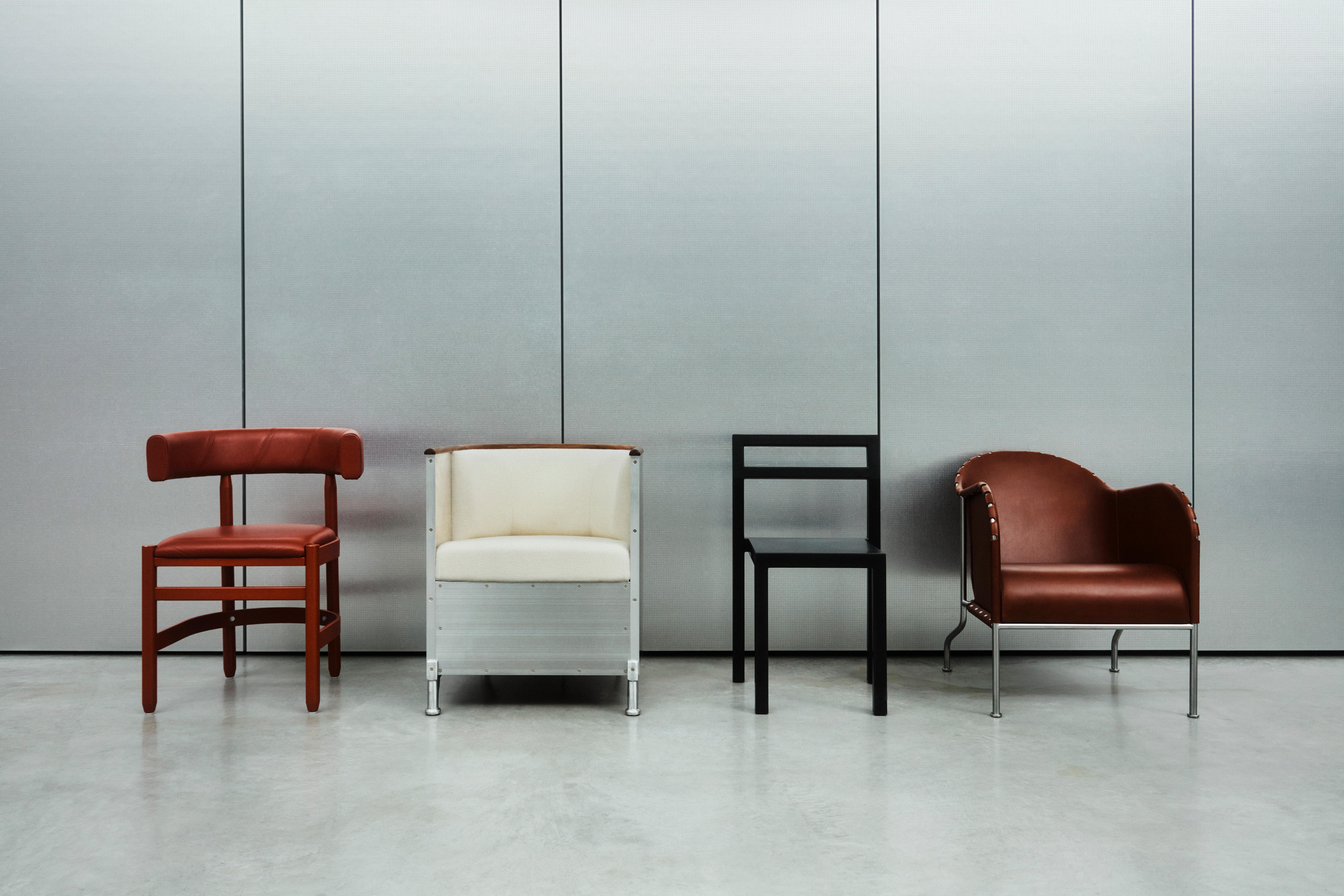 Poltrona Bruno Gambe in rame in vendita 4