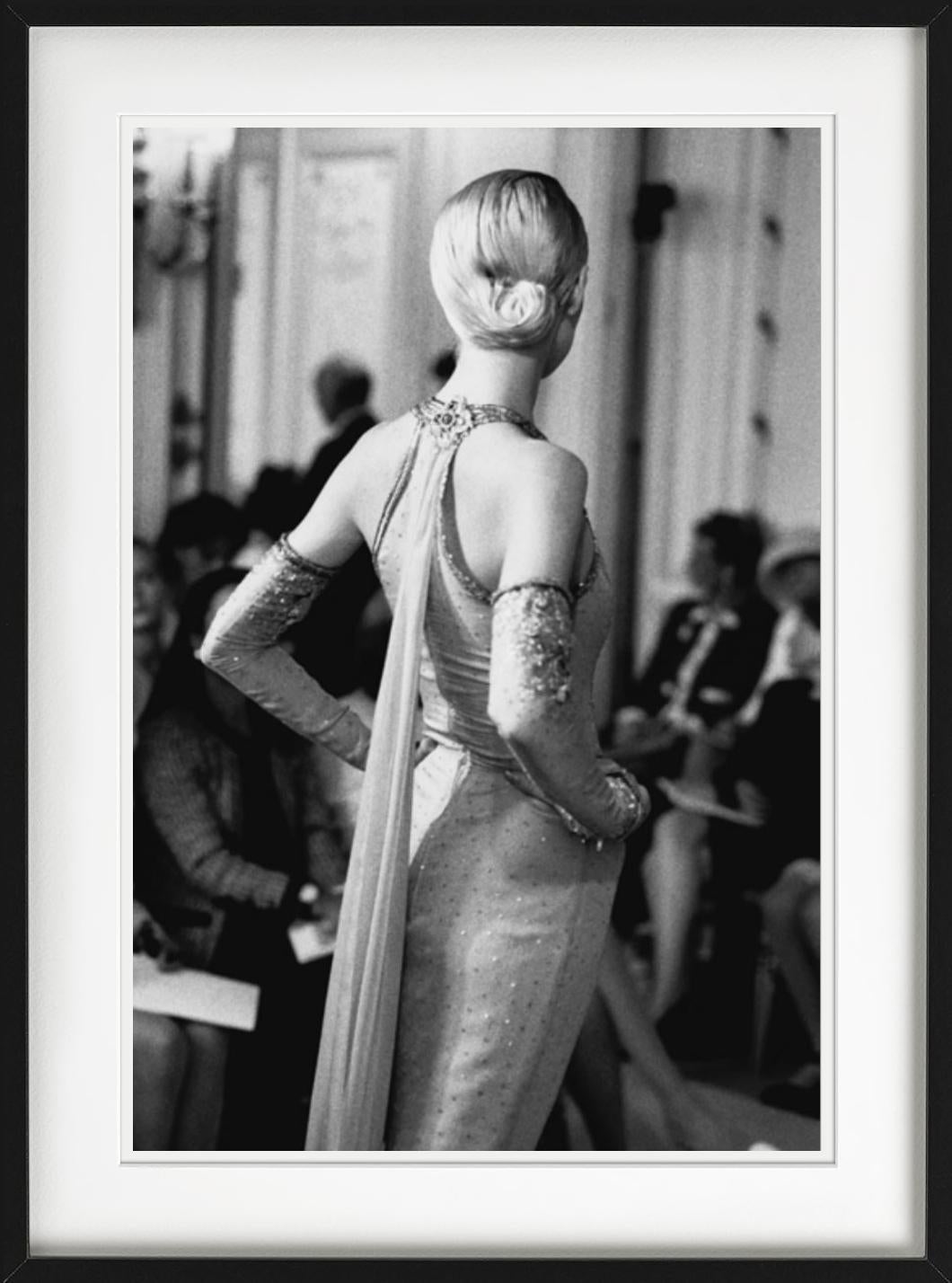 Chanel Haute Couture, Back - Model on the Runway, Fine Art Photography, 1991 For Sale 2