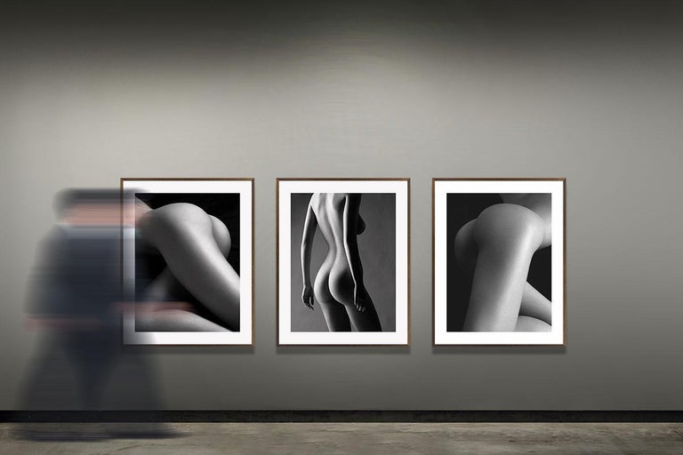 Exposure, Carmen, Formentera, Spain - Gray Nude Photograph by Bruno Bisang