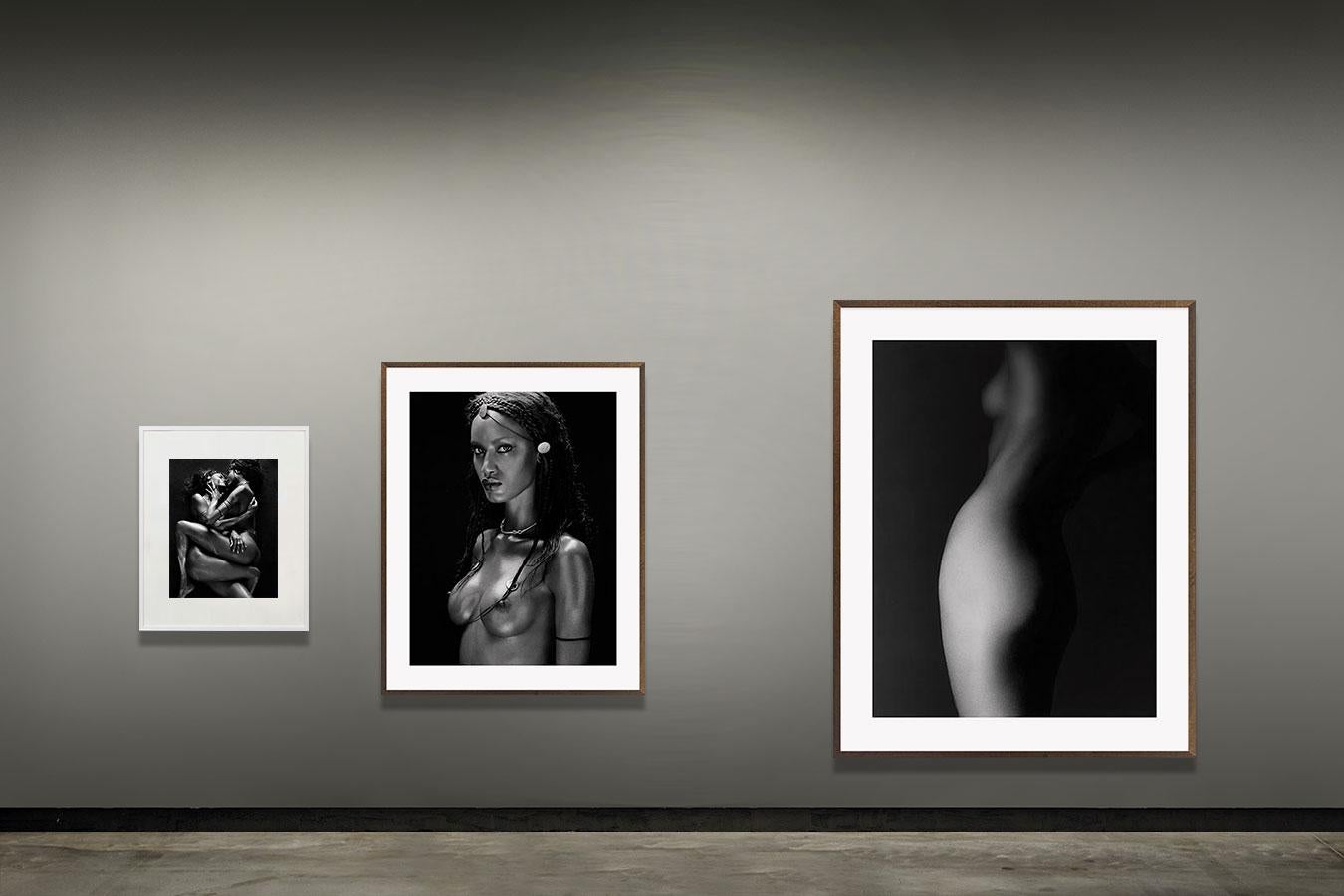 Exposure, Youma, Milan - Gray Black and White Photograph by Bruno Bisang