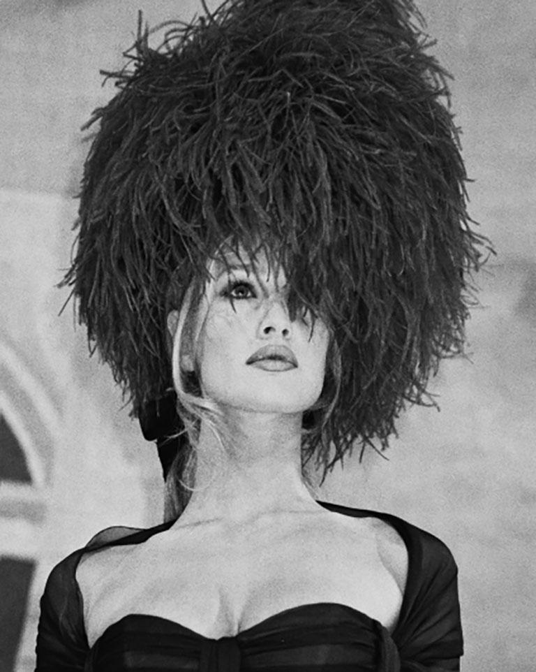 Bruno Bisang Portrait Photograph - Haute Couture - Karen Mulder at Chanel