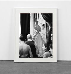 Haute Couture - Karen Mulder with Gianfranco Ferré at Dior