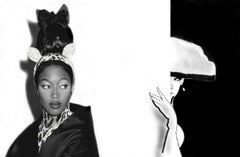Naomi Campbell da Guy Laroche e Balanciaga - Fotografia d'autore