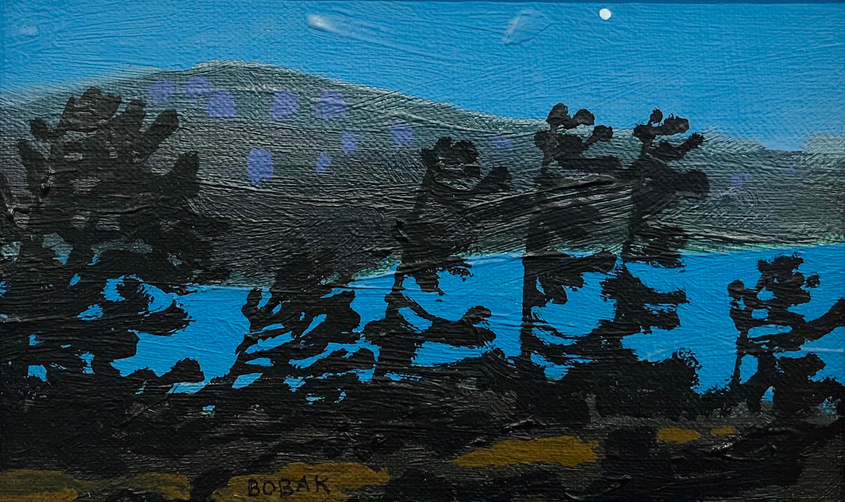 Miniature Landschaftsgemälde