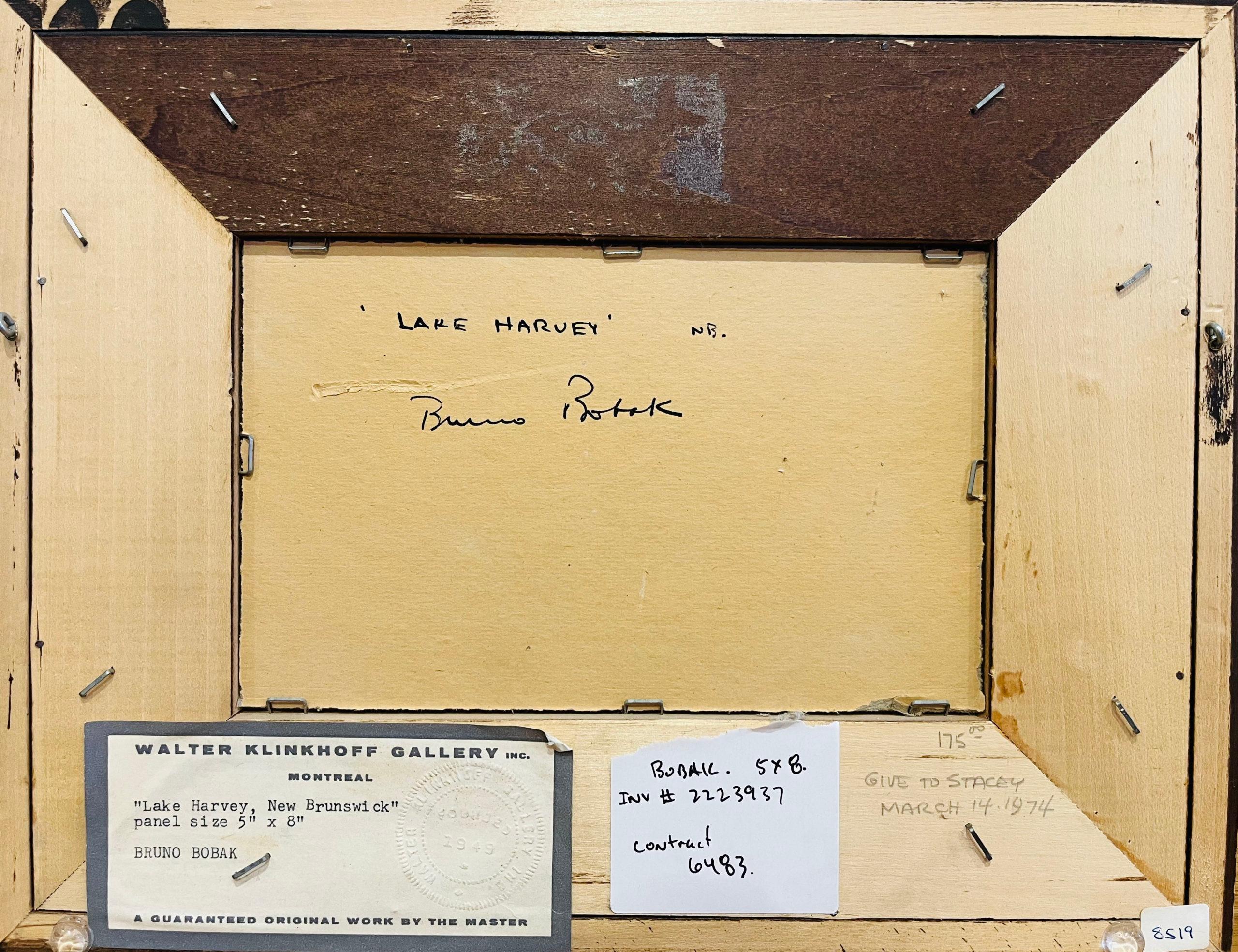 New Brunswick – Painting von Bruno Bobak