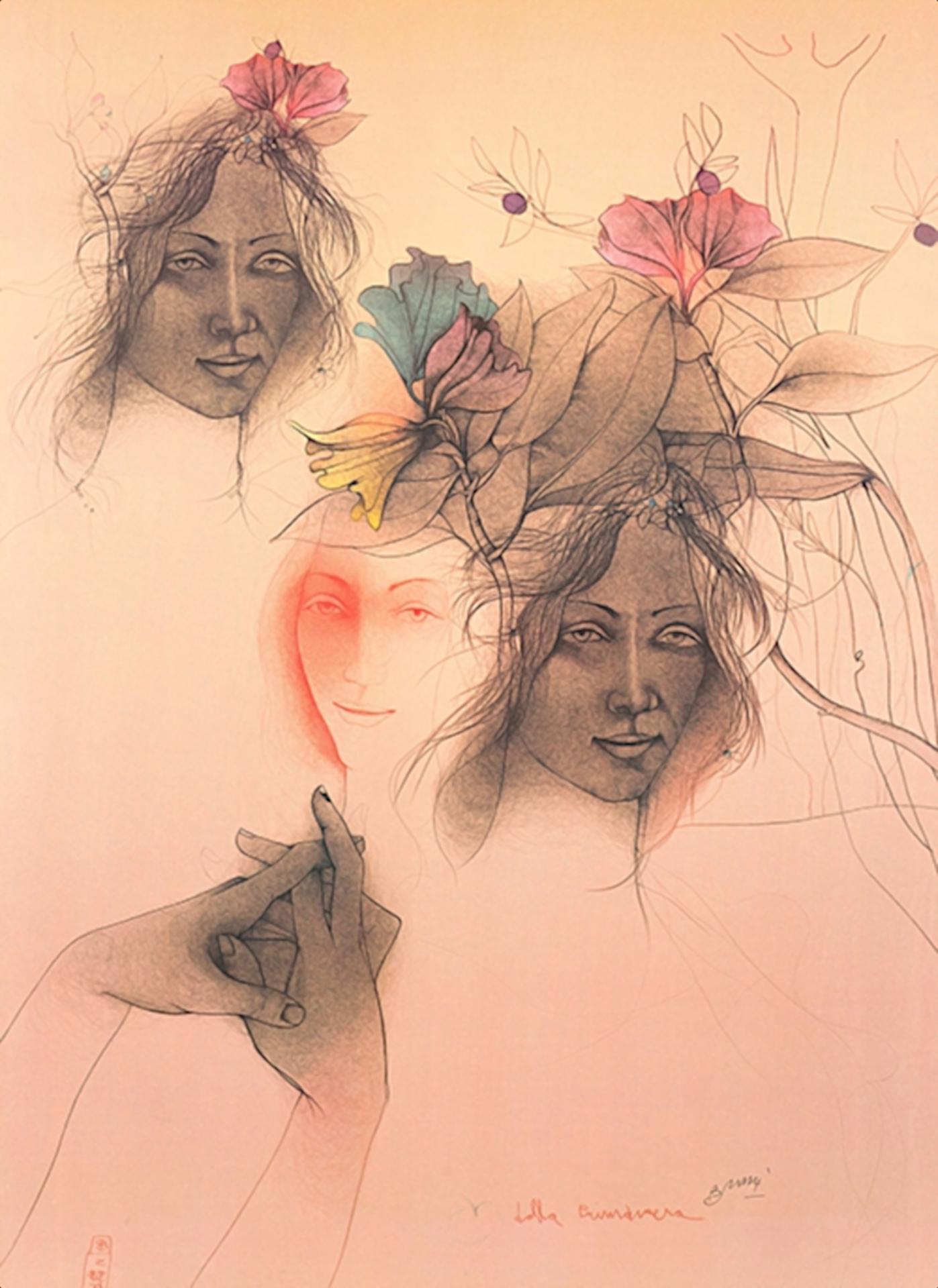 Bruno Bruni - "Delle Primavera" - lithographie offset en couleur